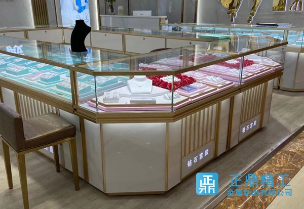 鉆石宮殿—鉆石珠寶首飾柜臺展示柜